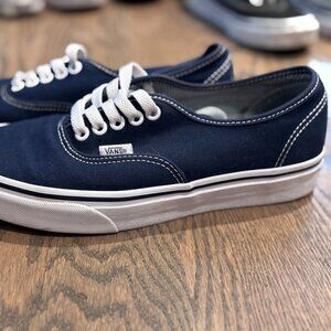 Navy Blue Vans 8.5